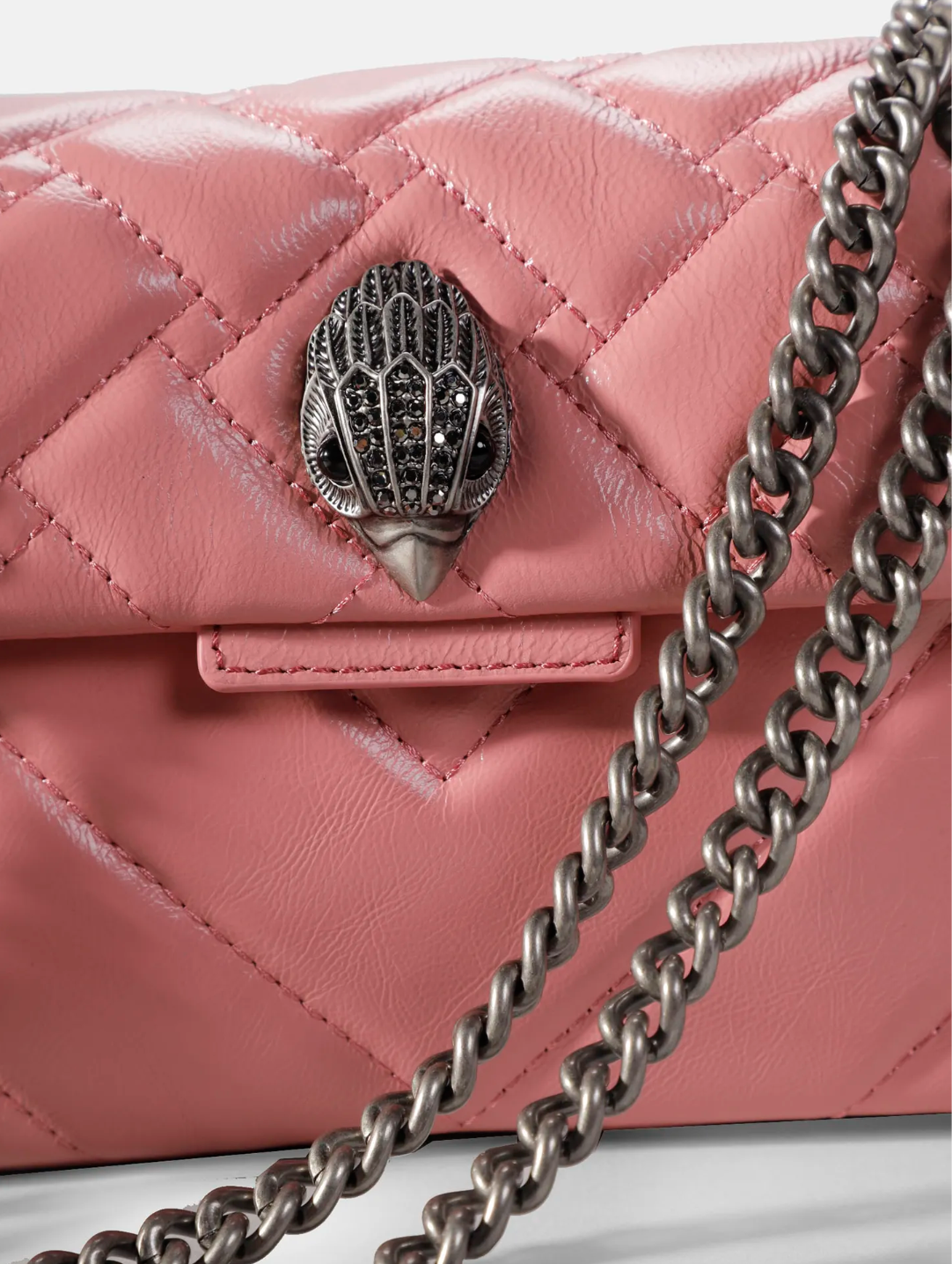 Bolsa Kurt Geiger mini kensington baby pink