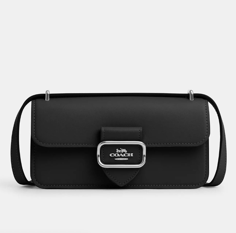Bolsa Coach Morgan small crossbody negra