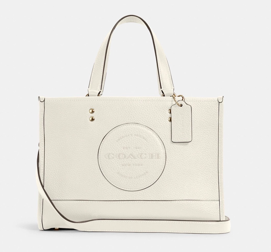 Bolsa blanca coach hotsell