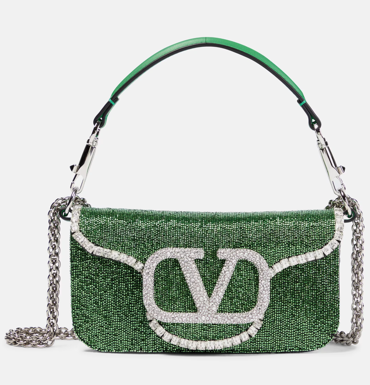 Valentino Garavani Locò Small beaded shoulder bag