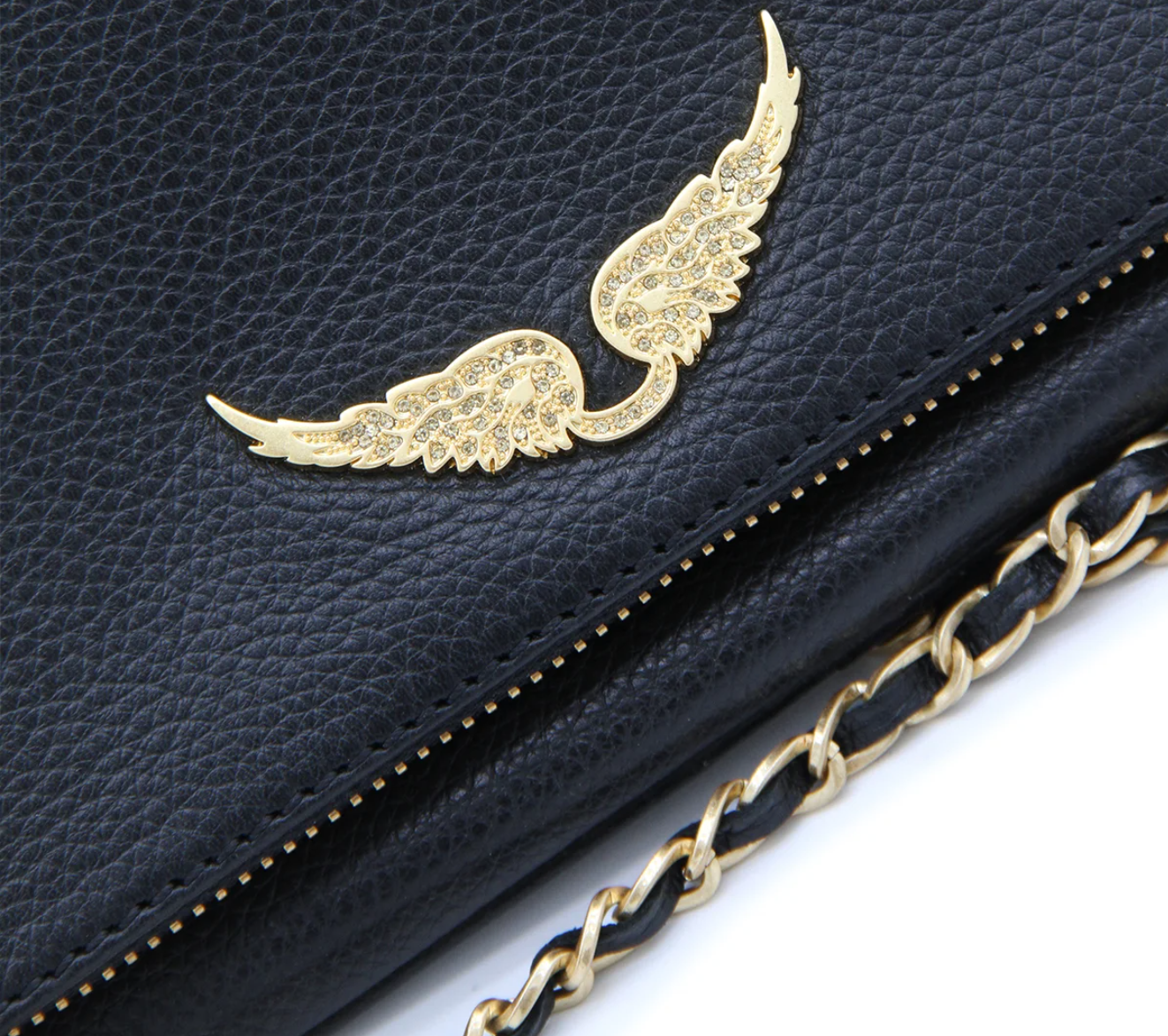 Zadig & Voltaire Logo Plaque Zipped Crossbody Bag